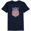 US Hockey Nike Youth 2018 Winter Olympics Logo T-Shirt - Navy
