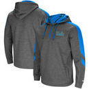 UCLA Bruins Colosseum Lawrence Quarter-Zip Pullover Hoodie - Charcoal/Blue