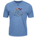Corpus Christi Hooks Majestic Youth Cool Base Evolution T-Shirt - Blue