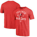 Toronto Blue Jays Fanatics Branded Disney National Icon Tri-Blend T-Shirt – Red