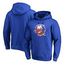 New York Islanders Fanatics Branded Splatter Logo Pullover Hoodie - Royal