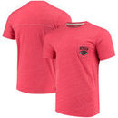 UNLV Rebels Quarterback Pocket Tri-Blend T-Shirt - Heathered Red