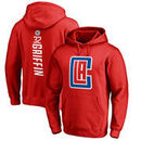 Blake Griffin LA Clippers Fanatics Branded Backer Name & Number Pullover Hoodie – Red