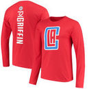 Blake Griffin LA Clippers Fanatics Branded Backer Name & Number Player Long Sleeve T-Shirt - Red