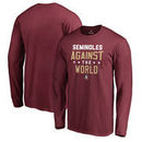 Florida State Seminoles Fanatics Branded Against The World Long Sleeve T-Shirt - Garnet