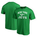 New York Jets NFL Pro Line by Fanatics Branded Vintage Collection Victory Arch T-Shirt - Kelly Green