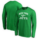 New York Jets NFL Pro Line by Fanatics Branded Vintage Collection Victory Arch Long Sleeve T-Shirt - Kelly Green