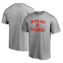 Tampa Bay Buccaneers NFL Pro Line by Fanatics Branded Vintage Collection Victory Arch Big & Tall T-Shirt - Heather Gray