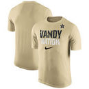Vanderbilt Commodores Nike Nation Legend Performance T-Shirt - Gold
