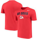 Fresno State Bulldogs Nike Local Phrase Performance T-Shirt - Red