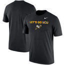 VCU Rams Nike Local Phrase Performance T-Shirt - Black