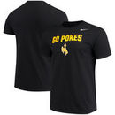 Wyoming Cowboys Nike Local Phrase Performance T-Shirt - Black