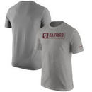 Harvard Crimson Nike Sport Drop T-Shirt - Heathered Gray