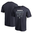 San Diego Padres Fanatics Branded Against The World T-Shirt - Navy