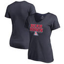 Arizona Wildcats Fanatics Branded Women's Bear Down V-Neck T-Shirt – Navy