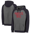 Minnesota Twins Fanatics Branded Straight Out Two-Tone Pullover Hoodie – Gray/Navy