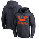 Denver Broncos NFL Pro Line by Fanatics Branded Athletic Issue Pullover Hoodie – Navy