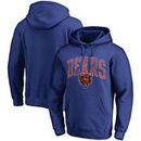 Chicago Bears NFL Pro Line by Fanatics Branded Wide Arch Pullover Hoodie - Navy