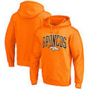 Denver Broncos NFL Pro Line by Fanatics Branded Wide Arch Pullover Hoodie - Orange