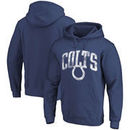 Indianapolis Colts NFL Pro Line by Fanatics Branded Wide Arch Pullover Hoodie - Royal