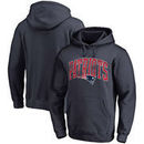 New England Patriots NFL Pro Line by Fanatics Branded Wide Arch Pullover Hoodie - Navy
