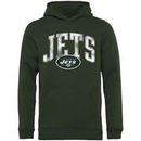 New York Jets NFL Pro Line by Fanatics Branded Youth Showtime Wide Arch Pullover Hoodie - Green