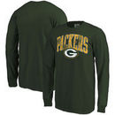 Green Bay Packers NFL Pro Line by Fanatics Branded Youth Showtime Wide Arch Long Sleeve T-Shirt - Green