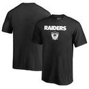 Oakland Raiders NFL Pro Line by Fanatics Branded Youth Vintage Team Lockup T-Shirt - Black