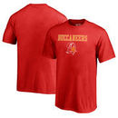 Tampa Bay Buccaneers NFL Pro Line by Fanatics Branded Youth Vintage Team Lockup T-Shirt - Red
