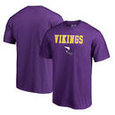 Minnesota Vikings NFL Pro Line by Fanatics Branded Vintage Team Lockup Big & Tall T-Shirt - Purple
