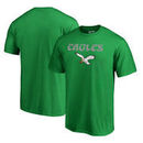 Philadelphia Eagles NFL Pro Line by Fanatics Branded Vintage Team Lockup Big & Tall T-Shirt - Green