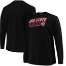 Ohio State Buckeyes Majestic Big & Tall Long Sleeve T-Shirt - Black