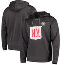 New York Rangers adidas Team Logo Fleece Hoodie - Charcoal