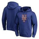 New York Mets Fanatics Branded Static Logo Pullover Hoodie - Royal