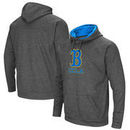 UCLA Bruins Colosseum Big Logo Pullover Hoodie - Charcoal