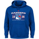 New York Rangers Majestic Winning Boost Pullover Hoodie - Blue