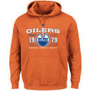 Edmonton Oilers Majestic Winning Boost Pullover Hoodie - Orange