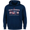 Columbus Blue Jackets Majestic Winning Boost Pullover Hoodie - Navy