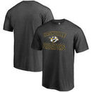 Nashville Predators Fanatics Branded Victory Arch T-Shirt - Heathered Gray