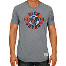 Dick Butkus Illinois Fighting Illini Original Retro Brand Hall of Fame Tri-Blend T-Shirt – Gray