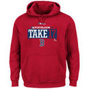 Boston Red Sox Majestic 2017 Postseason Authentic Collection Big & Tall Pullover Hoodie – Red