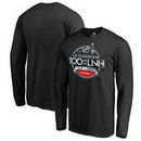 Fanatics Branded 2017 NHL 100 Classic Logo French Long Sleeve T-Shirt - Black