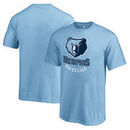 Memphis Grizzlies Fanatics Branded Youth Primary Logo T-Shirt - Light Blue