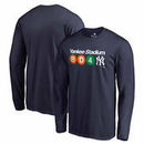 New York Yankees Fanatics Branded Hometown NY Subway Long Sleeve T-Shirt – Navy