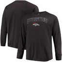 Denver Broncos Majestic Big & Tall Thermal Long Sleeve T-Shirt - Charcoal