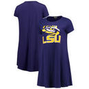 LSU Tigers Women's Tri-Blend T-Shirt Dress – Purple
