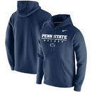 Penn State Nittany Lions Nike Center Line Hockey Pullover Hoodie - Navy