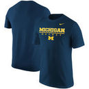 Michigan Wolverines Nike Center Line Hockey T-Shirt – Navy