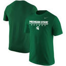 Michigan State Spartans Nike Center Line Hockey T-Shirt – Green