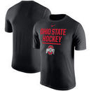 Ohio State Buckeyes Nike Hockey Stack Legend Performance T-Shirt - Black